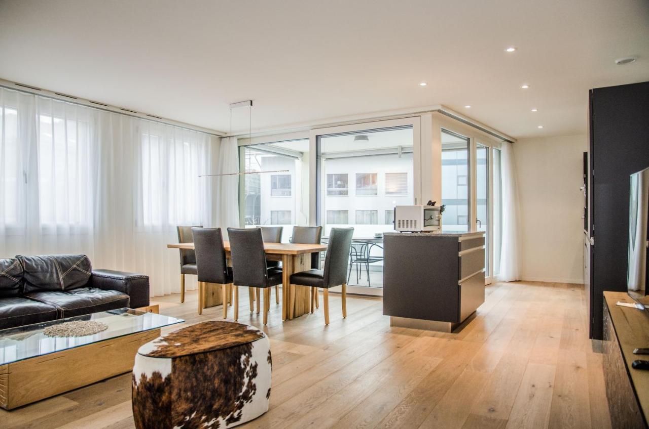 Apartment Downtown Інтерлакен Екстер'єр фото